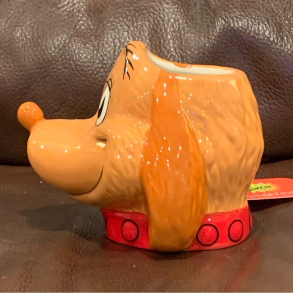 Max the Dog 16oz Sculpted Ceramic Mug How the Grinch Stole Christmas Collection - Picture 10 of 14